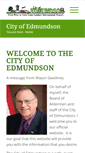 Mobile Screenshot of cityofedmundson.com